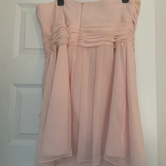David's Bridal | Dresses | Davids Bridal Short Crinkle Chiffon Bridesmaid  Dress Size 6 | Poshmark